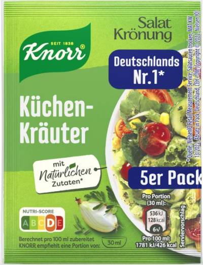 Knorr Salatkrönung Küchen-Kräuter von Knorr