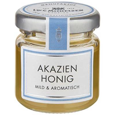 L.W.C. Michelsen - Akazien-Honig (50g) | mild & duftig | natürlich, ohne Zusätze | hochwertiger Frühstücks-Honig | Pure Natürlichkeit in einem Glas von L.W.C. Michelsen