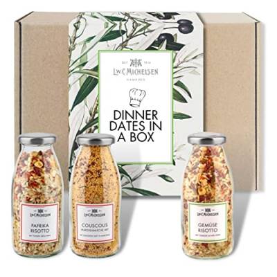 Kochbox Dinner Dates in a Box - Geschenk-Schachtel von L.W.C. Michelsen