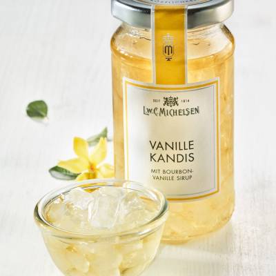 Vanille-Kandis mit Bourbon-Vanillesirup, ohne Alkohol von L.W.C. Michelsen