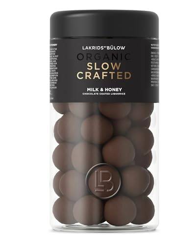 LAKRIDS BY BÜLOW - Milk & Honey - 265g - Slow Crafted Bio-Lakritze umhüllt von Schokolade von LAKRIDS BY BÜLOW