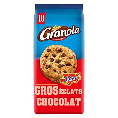 Lu Granola Kekse große schokoladenstückchen 184g bis daim - Set von 5 von LU