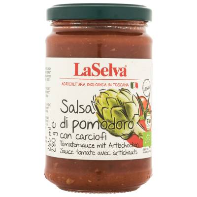 Bio Tomatensauce mit Artischocken von LaSelva