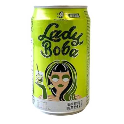 Madam Hong Lady Boba Matcha Latte Bubble Tea – 315 ml von Lady Boba
