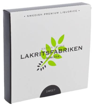Ramlösa Lakritsfabriken - Lakritz aus Schweden, süß (Geschenkpackung 150g) von Lakritsfabriken Ramlösa
