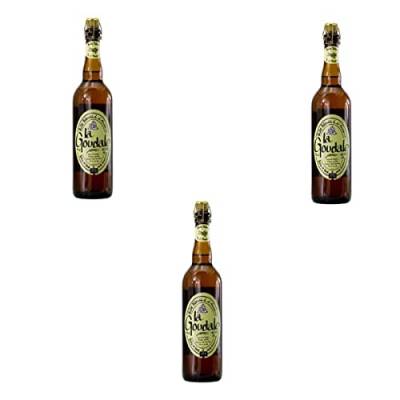 La Goudale Lagerbier 3 x 750ml - Französisches Bier 7,2% vol. von La Goudale