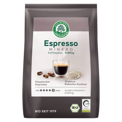 Bio Minero Espresso 18 Pads, 126g von Lebensbaum