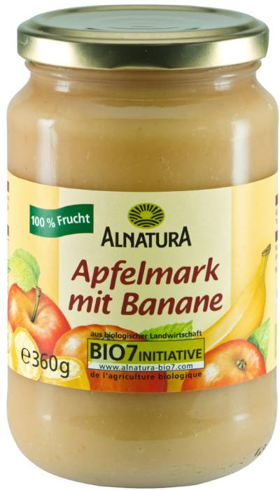 Alnatura Bio Apfelmark mit Banane 360G