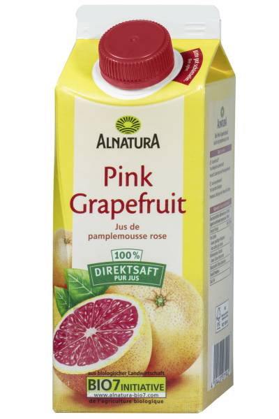 Alnatura Bio Pink Grapefruit Saft 0,75L