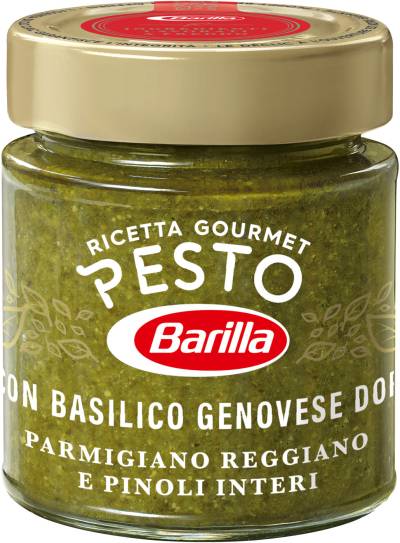 Barilla Pesto Con Basilico Genovese DOP 135G
