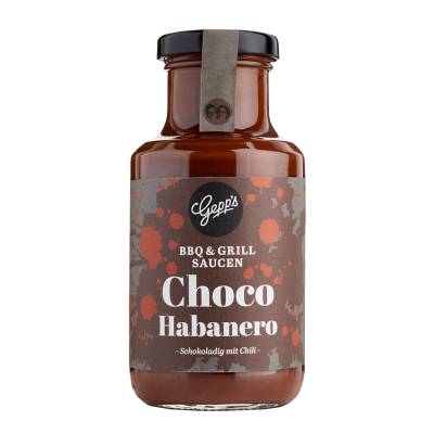 Choco Habanero Sauce - Schoko-Chili-Sauce - BBQ-Sauce - Grillsauce - Steak