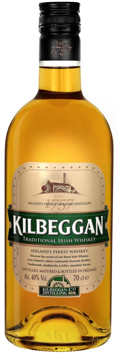 Kilbeggan Blended Irish Whiskey 0,7L