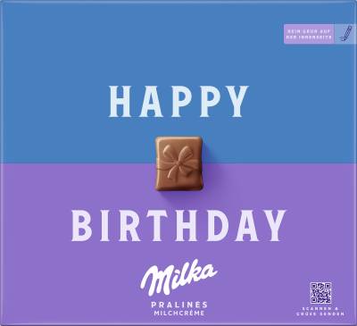 Milka Pralines Happy Birthday 110G