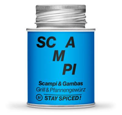 Scampi & Gambas, Grill & Pfannengewürz 170ml Schraubdose