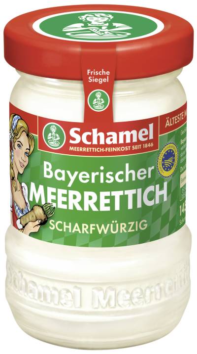 Schamel Bayerischer Meerrettich scharfwürzig 145G