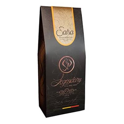 Legendary Und Carraci einste Komposition der besten Arabica 100% Kaffee-Bohnen gemahlen 250 gr (SALSA DECA) von Legendary - it's all about beans