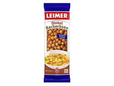 Leimer Dinkel-Backerbsen, 25er Pack (25 x 100 g), 037933 von Leimer