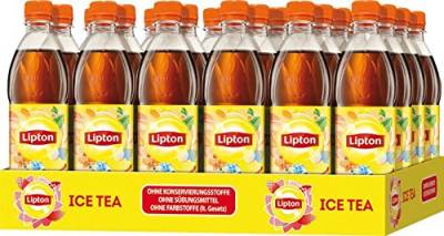 Lipton Ice Tea Pfirsich, 24er Pack, EINWEG (24 x 500 ml) von Lipton