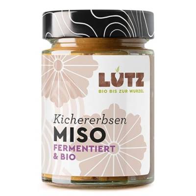 Bio Kichererbsen-Miso 190g - Fermentierte Bio Speisewürzpaste aus Kichererbsen von Bio Lutz von Lutz