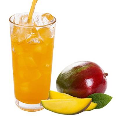 Mango Geschmack extrem ergiebiges allergenfreies Energy Drink - Getränkepulver Sportgetränk von Luxofit Deutschland