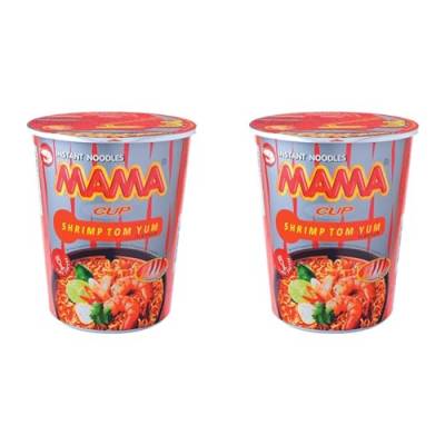 MAMA - Instant Cup Nudeln Garnelen - (1 X 70 GR) (Packung mit 2) von MAMA