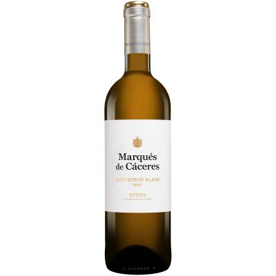 Marqués de Cáceres Blanco Sauvignon Blanc 2022  0.75L 14.5% Vol. Weißwein Trocken aus Spanien von Marqués de Cáceres
