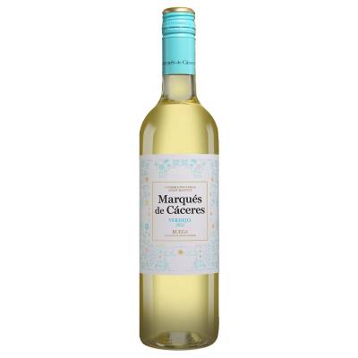 Marqués de Cáceres Blanco Verdejo 2023  0.75L 13% Vol. Weißwein Trocken aus Spanien von Marqués de Cáceres