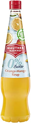 Mautner Markhof Orange-Mango 0% Zucker Sirup 6x 700ml von Mautner Markhof
