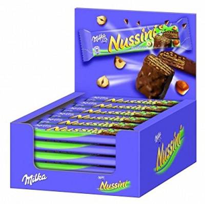 Milka Nussini Schokoladenriegel, 30x 31g von Milka