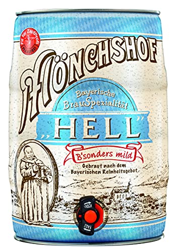 Mönchshof Hell Bayerische Spezialitäten Fass 5 Liter von Mönchshof