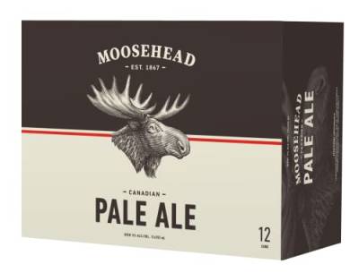12 Dosen Moosehead Pale Ale 0,355l ein Bier mit 5% Alc. aus Kanada von Moosehead
