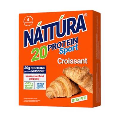 Náttúra Nattura® | Croissant Protein Sport | Croissant Natural Leavening Energy Breakfast | 4 Einzelportions-Croissants - 160 Gr von Náttúra