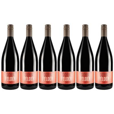 Nehrbaß - “Dornfelder 2023” - Rotwein trocken 6 x á 1 Liter - Qualitätswein - Vegan - Aus Deutschland (Rheinhessen) - mit Schraubverschluss von Nehrbaß