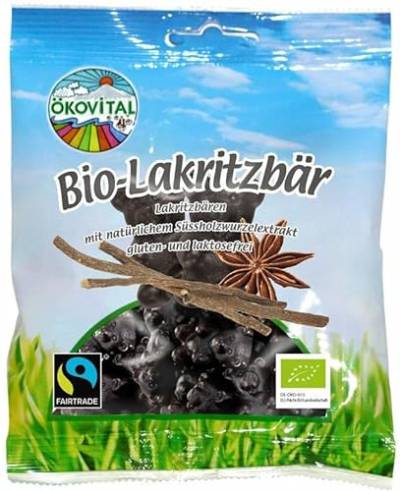 Ökovital Bio Lakritzbären (2 x 80 gr) von Ökovital
