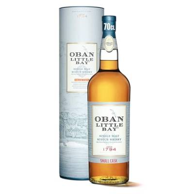 Oban Little Bay, Highland Single Malt Scotch Whisky, aromatischer, handverlesen aus Schottland, 43% vol, 700ml Einzelflasche von Oban