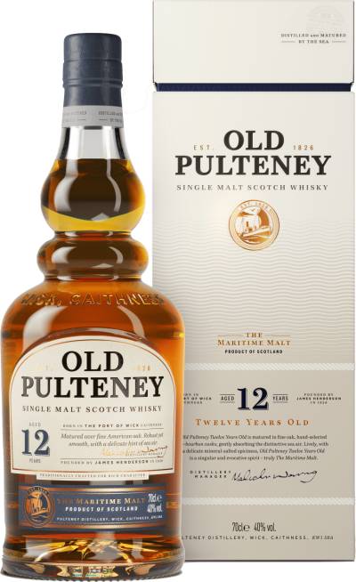Old Pulteney 12 Years Old Single Malt Scotch Whisky
