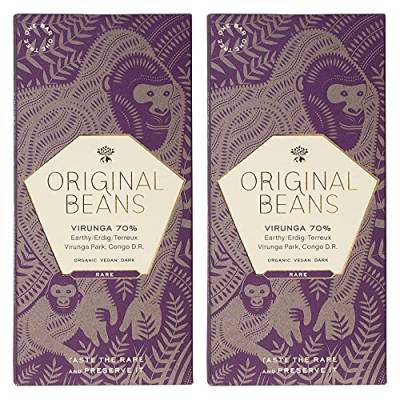 Original Beans Virunga 75% Bio Dunkelschokolade von Original Beans