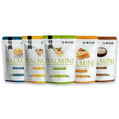 Palmini VARIETY PACK - Linguine | Angel Hair | Lasagne | Reis | Püree | - 340 g (5 Packung) von PALMINI
