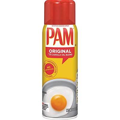 PAM Original Cooking Spray Canola Öl - No-Stick Cooking Spray 170 Gramm von Pam GM Concepts
