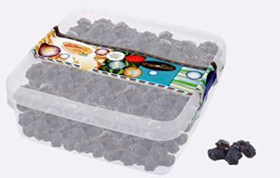 Deine Naschbox | Salzige Lakritz Schildkröten | 1kg Naschbox | XL Großpackung für Party, Candybar & als Geschenk - Spezialität mit Salmiakschaum von PE ÄM