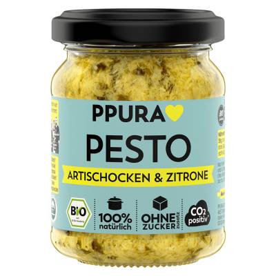 Bio Pesto Artischocken und Zitrone von PPura