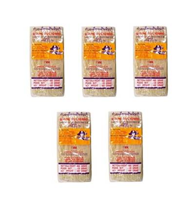 Reisnudeln 1mm Nudeln Pamai Pai® Bigpack: 5 x 400g dünne Reis Nudeln geschnitten Thailand dünn von Pamai Pai