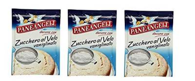 3x Paneangeli Zucchero a velo Vanigliato Vanille-Puderzucker 120 g von Paneangeli