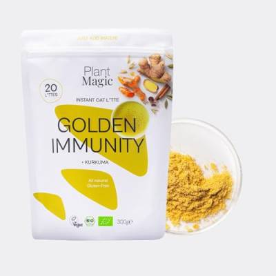 Bio Golden Immunity Hafer-Mix Pulver 300g von Plant Magic Co.