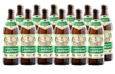 Urfränkisches Landbier Hell 12 Flaschen je 0,5 l von Privatbrauerei Kesselring