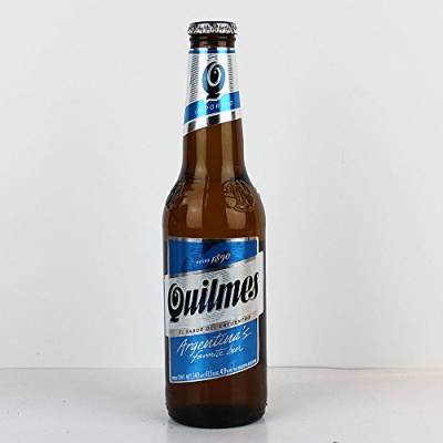 Quilmes Cerveza Pilsener Argentinien Bier 0,34 Liter von Quilmes