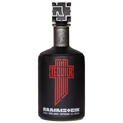Rammstein Tequila Reposado Agave (1 x 0.7 l), Offizielles Band Merchandise Fan Getränk Schnaps Alkohol Geschenk von Rammstein