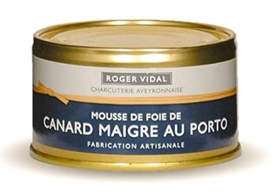 Roger Vidal - Pastete Entenleber mit Portwein (Canard Maigre au Porto) 125 g von Roger Vidal