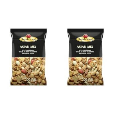 ROYAL ORIENT - Reis & Erdnuss Snacks Asian Mix - (1 X 200 GR) (Packung mit 2) von Royal Orient