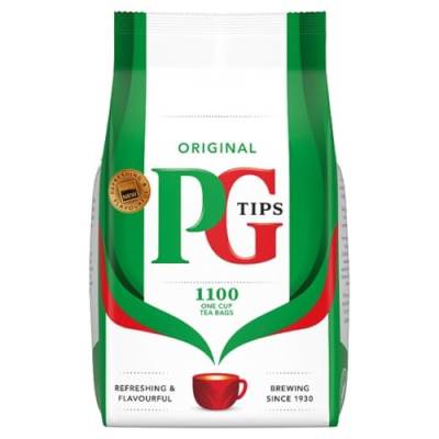 PG tips 1100 Teebeutel – importiert von Shestore24 von SHESTORE24